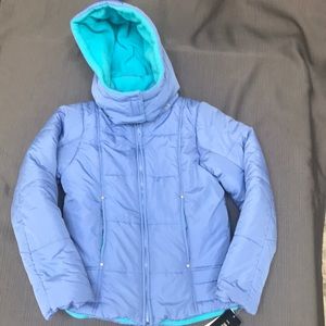 **NWT** GIRL’S HOODED WINTER JACKET-SZ M/10-12